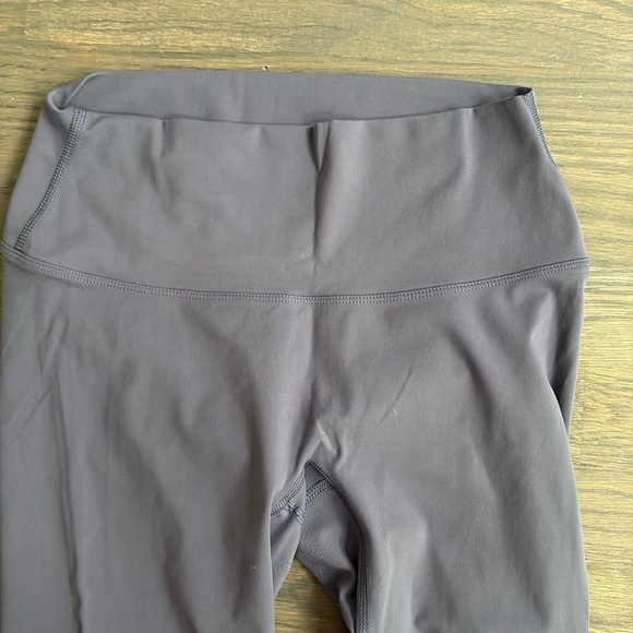 SAVVI Leggings Compression Mid Rise  Medium Purple Gray - Picture 2 of 6